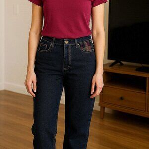 COOGI Jeans with Boho Ethnic Embroidered Pockets - Australian Brand size 14